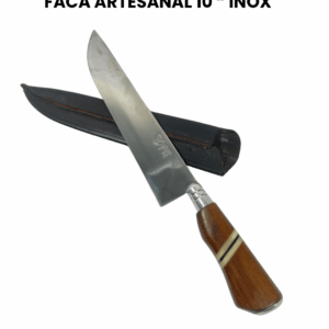 Faca p/ Churrasco com cabo em Madeira - Imagem 7