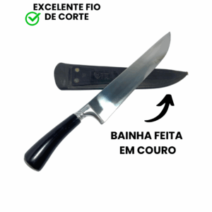 Faca Artesanal 10'' em Inox - Imagem 3
